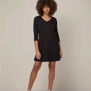WOOL& Willow Swing Dress in Black Size Medium